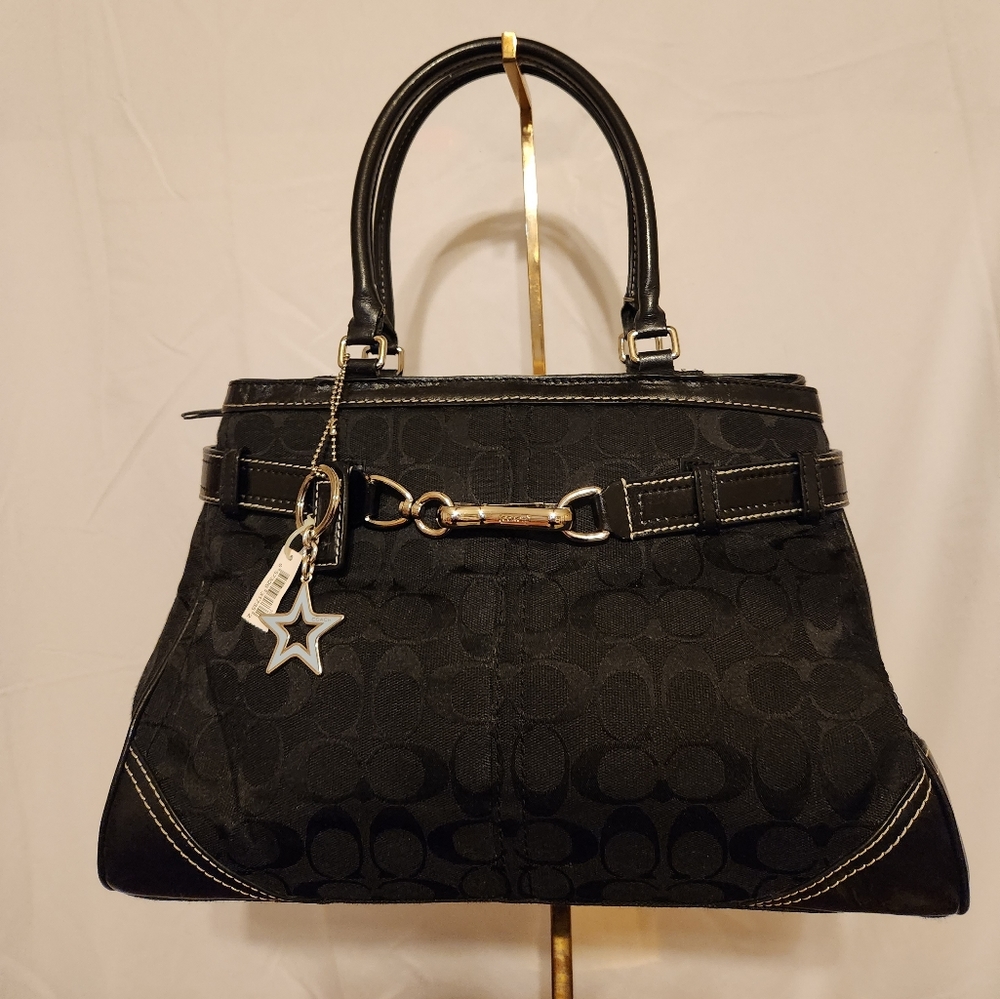 Coach Signature hand tote